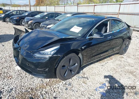 2020 Tesla Model 3 Standard Range Plus Rear-Wheel Drive/Standard Range Rear-Wheel Drive from USA, damaged, VIN 5YJ3E1EA5LF630057